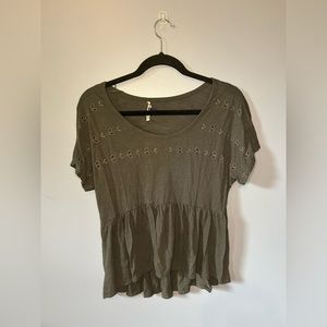 American Eagle Babydoll Top
